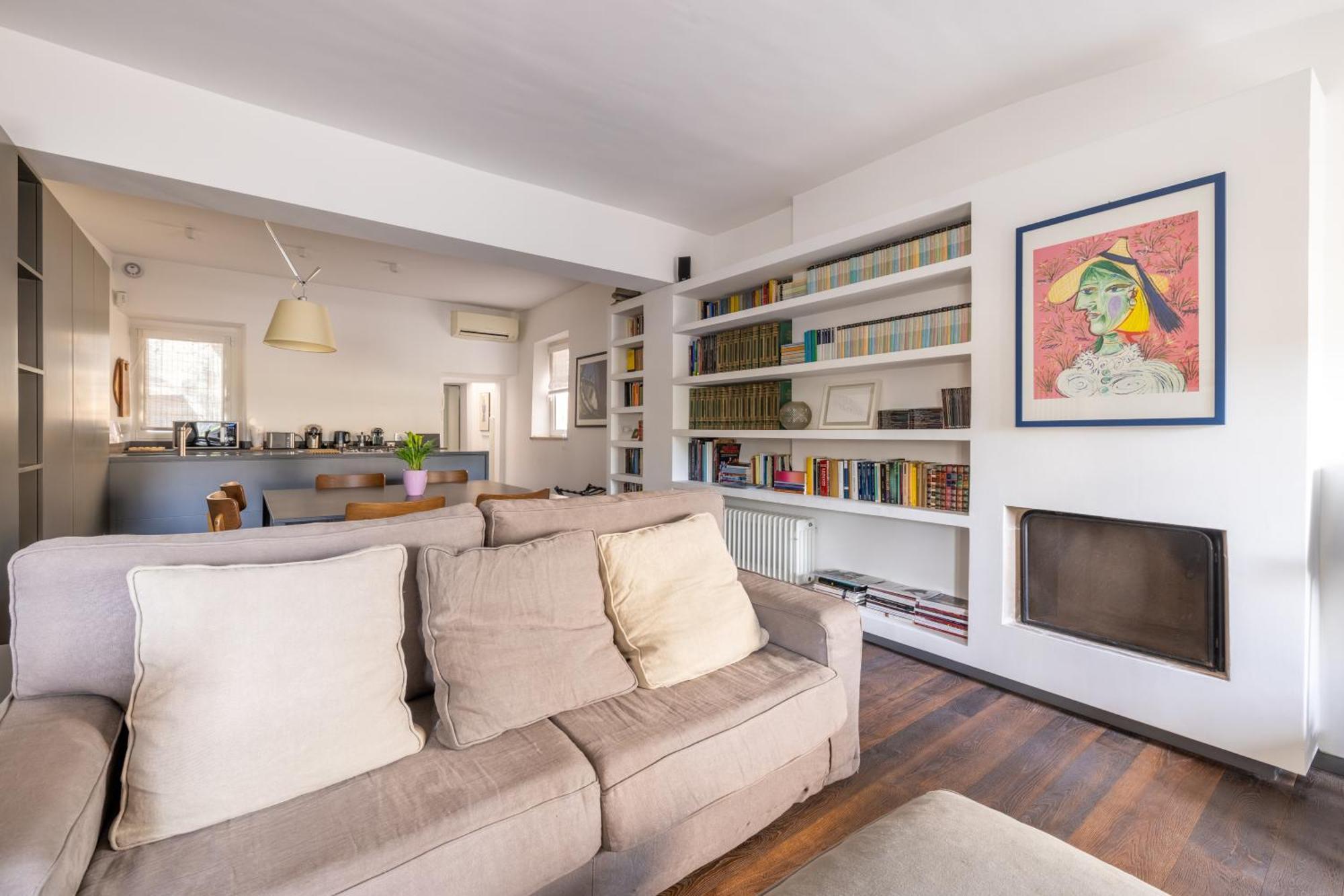Apartmán Farnesi Terrace Penthouse Řím Exteriér fotografie