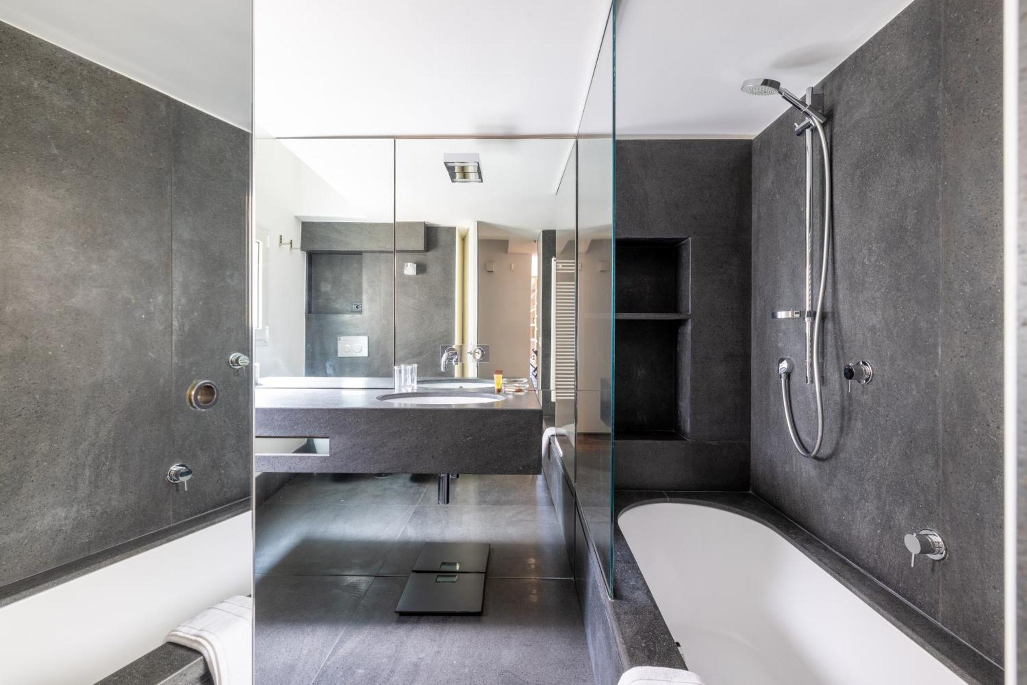 Apartmán Farnesi Terrace Penthouse Řím Exteriér fotografie